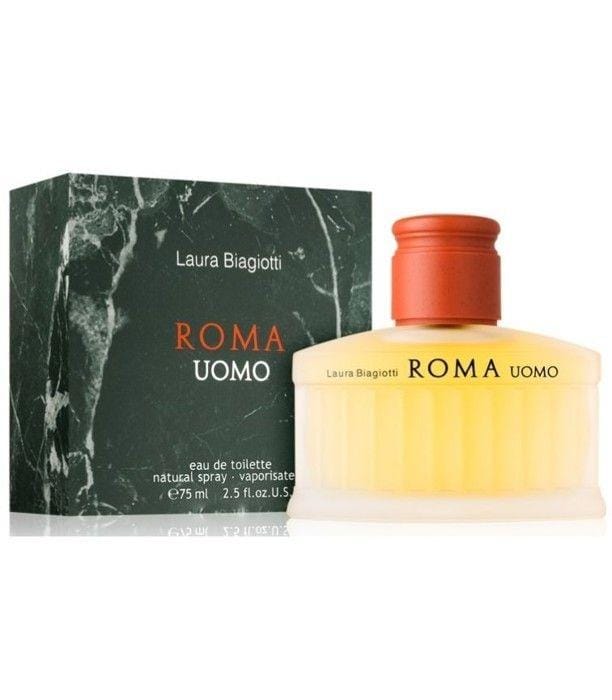 Eau de Parfum - Laura Biagiotti - ROMA UOMO - 75 ml - Heren - Eau de parfum