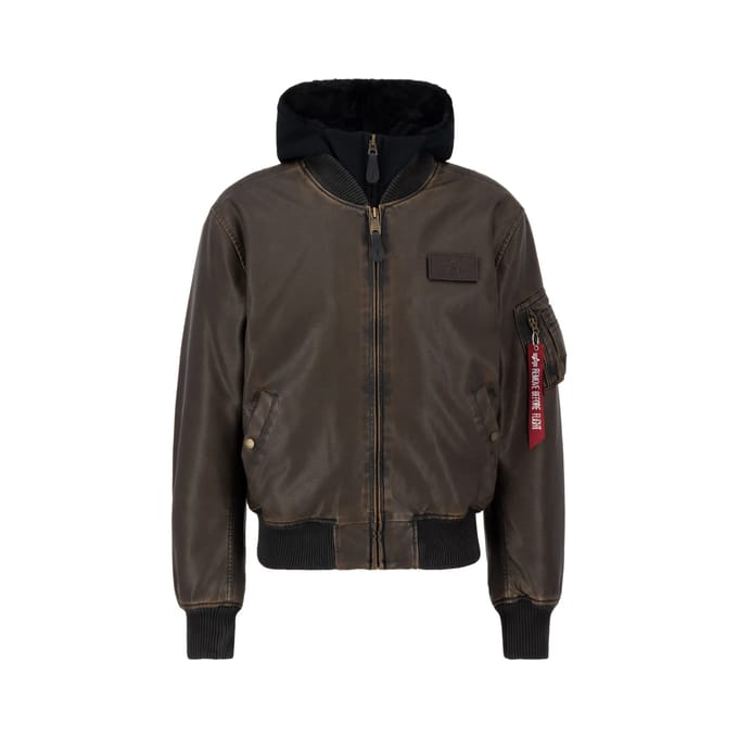 Jas Alpha Industries MA-1 D-Tec Faux Leather