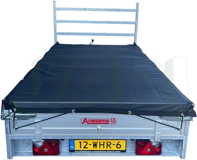 Ladingnet fijnmazig 350g/m2 450x250 cm zwart