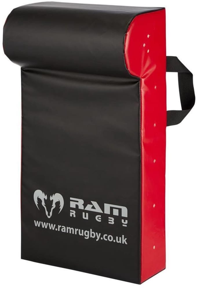 Single Wedge Hit Shield - PVC - High-Density Foam - Groen & Grijs - Large