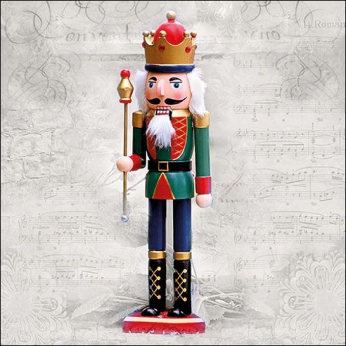 Ambiente - Lunch servetten - Nutcracker king - 20 servetten