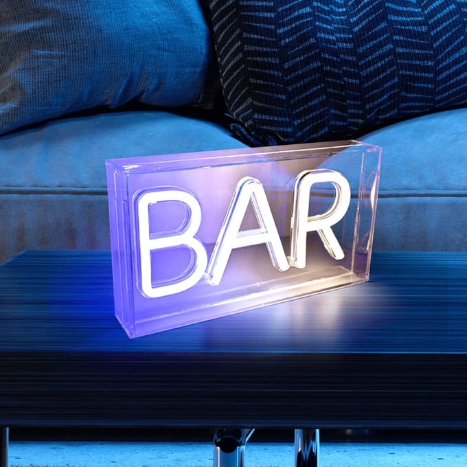 JUST LIGHT. GmbH LED tafellamp Neon Bar, USB