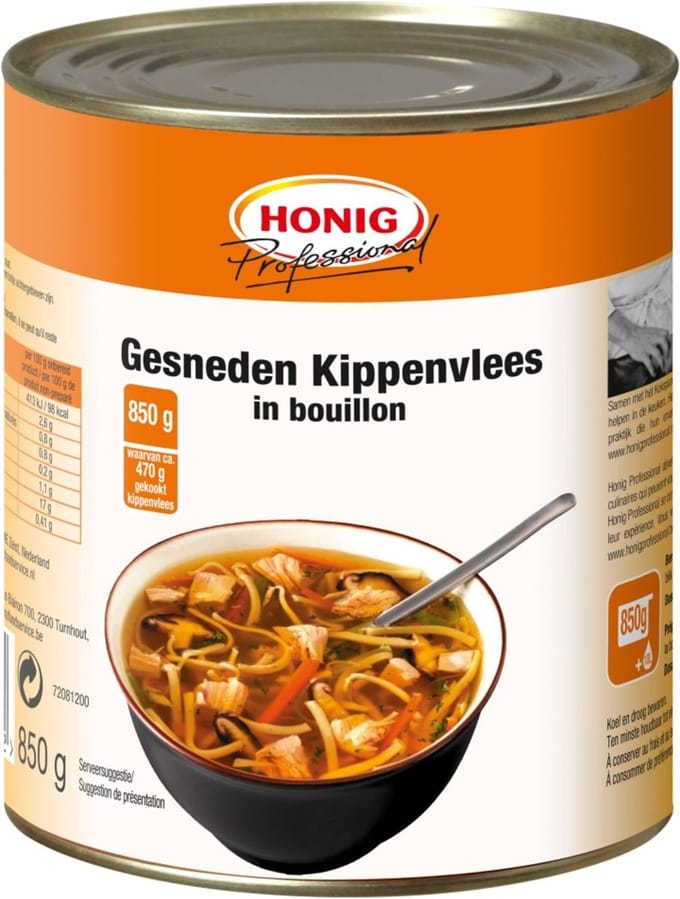 Honig | Gesneden Kippenvlees | 850gr