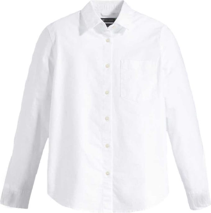 Dockers Original Overhemd Met Lange Mouwen Wit S Vrouw