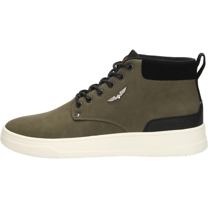 PME Legend PME Legend Lexting- T Veterboots groen Synthetisch