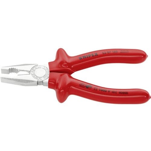 Knipex 03 07 180 VDE Combinatietang 180 mm DIN ISO 5746, DIN EN 60900