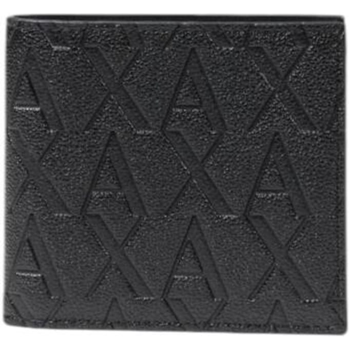 Armani Exchange Zwart Portemonnee