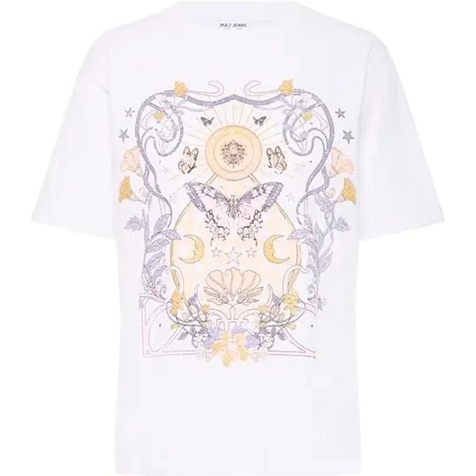 Dames-T-shirt Pulz Jeans Zia