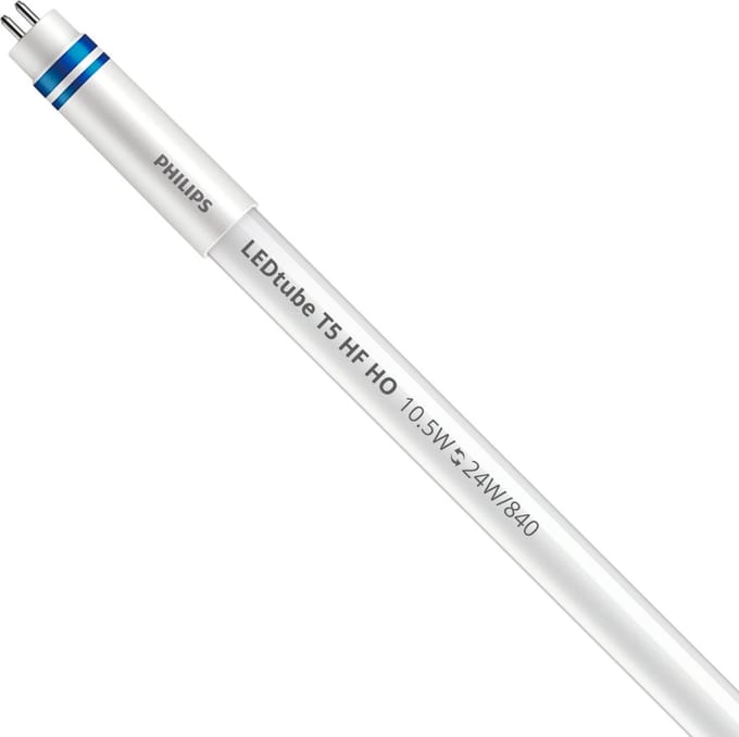 Philips - LED Buis T5 MASTER Instantfit (HF) High Output 10.5W 1600Lm - 4000k 840 Koel Wit | 55cm - Dimbaar - Vervangt 24W