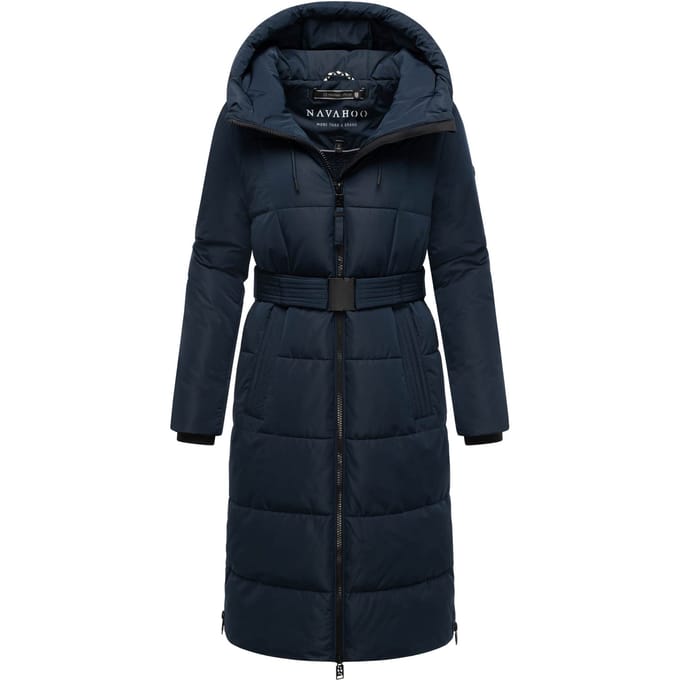 Navahoo dames gewatteerde jas Herbstnebel – elegant, warm & functioneel