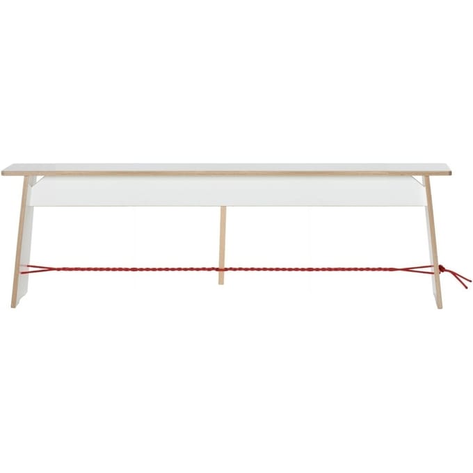 Moormann - Lange Max - wit (FU) - rood touw - M