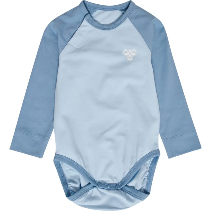 Hummel kinderbody met lange mouwen Hmlmini Raglan L/S Bee 233866