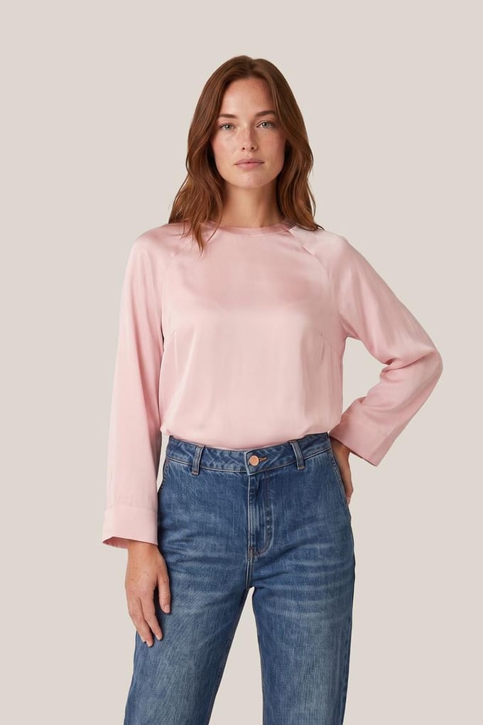 Caroline Tensen Dublin Top Lichtroze