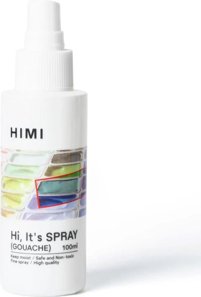 MIYA HIMI - Gehydrateerde meeldauw Gouache beschermingsspray - 100 ml