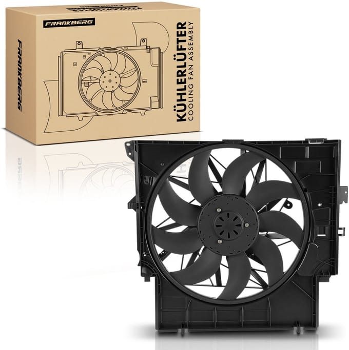 Frankberg 1x Koelventilator voor BMW X3 F25 X4 F26