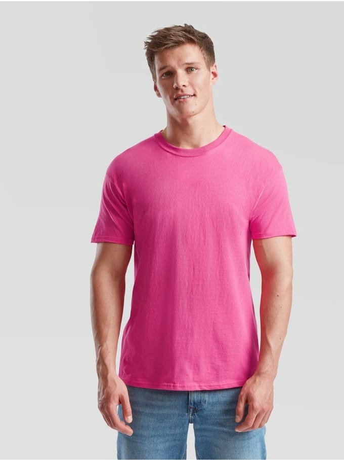 Fruit of the Loom - Original T - Fuchsia - S