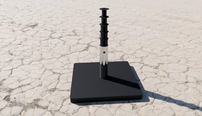 Universele Parasolvoet Adapter Set