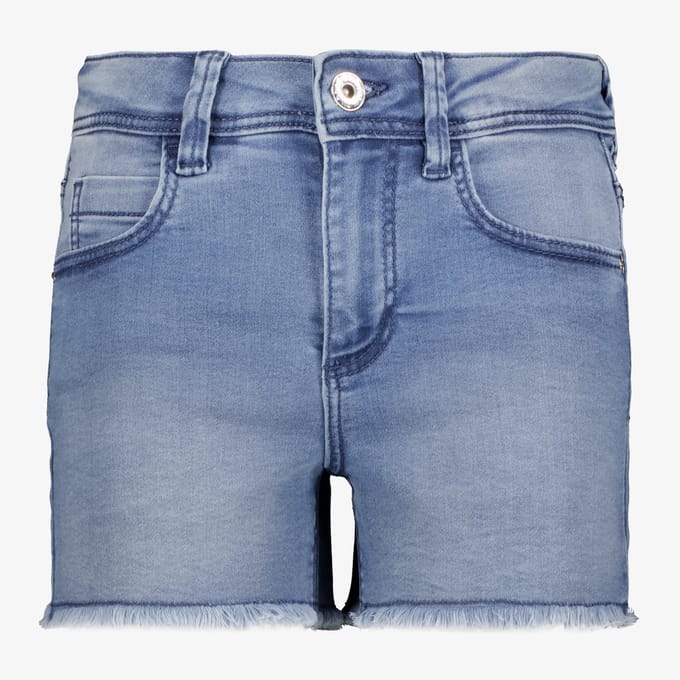 TwoDay meisjes denim short lichtblauw - Maat 152