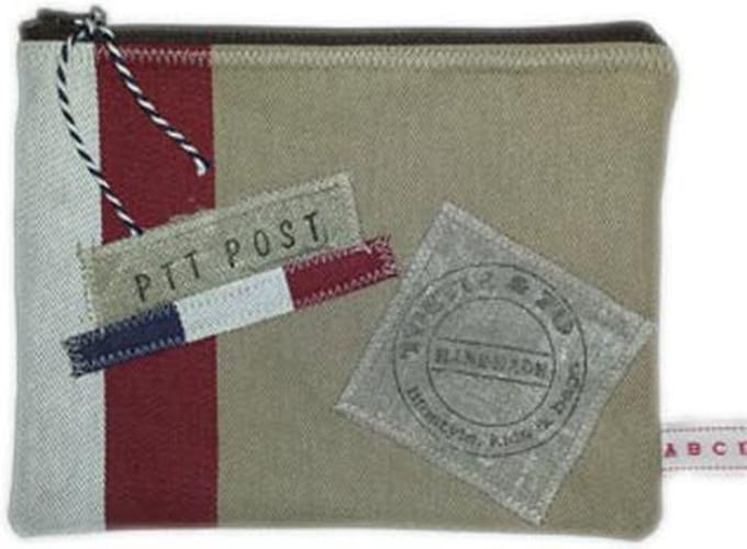 Toetie & Zo Handgemaakte etui PTT Post 22, makeuptas, pennenzak