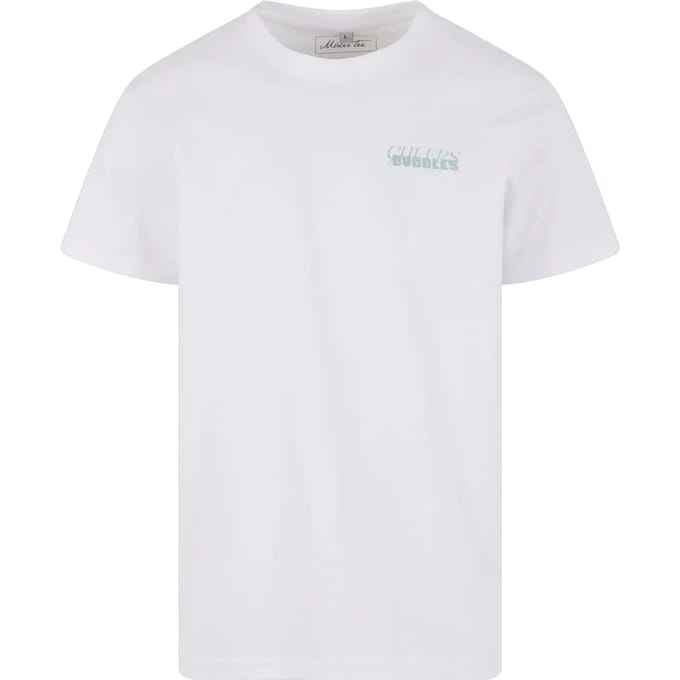 Mister Tee - Cheers Bubbles Heren Tshirt - L - Wit