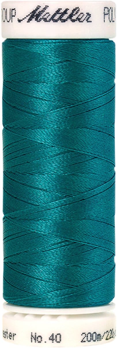 Mettler borduurgaren - Blauw - Nr 4423 - Polysheen - 200 meter
