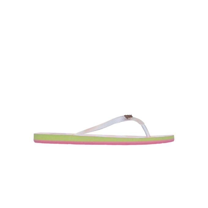 Roxy Mauricia Slippers Wit EU 38 Vrouw