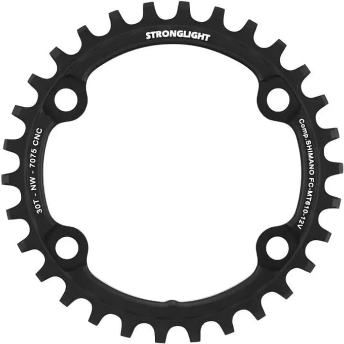 4-spaaks lade Stronglight Shimano SLX MT610 Mono