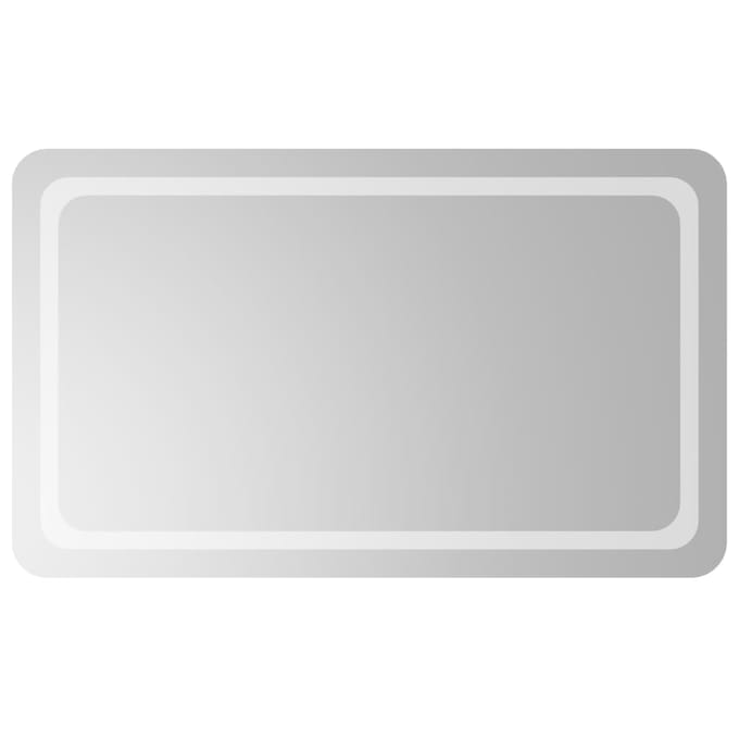 vidaXL - Badkamerspiegel - LED - 60x100 - cm
