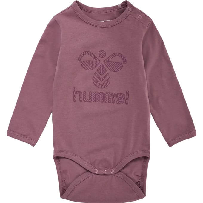 Hummel kinderbody met lange mouwen Hmlfastwo Flipper L/S 220671