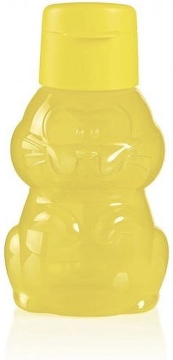 Tupperware Kinderflesje Konijn 350 ml geel - drinkflesje kids