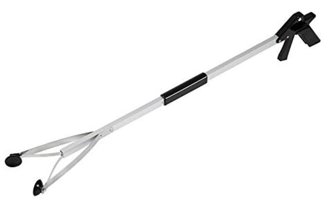 Lange 81 cm Opvouwbare Grip Tool met Suction Cup - Sterke Aluminium Pick-Up Stick