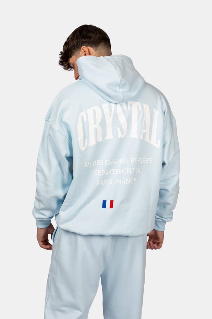 Crystal Paris Oversized hoodie Champs
