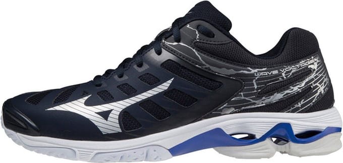 Mizuno Wave Voltage - Sportschoenen - Volleybal - Indoor - wit/blauw