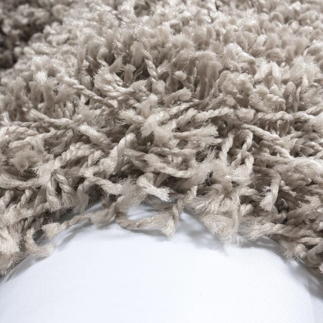 Muratap Basic rond shaggy vloerkleed hoogpolig- 200 cm rond