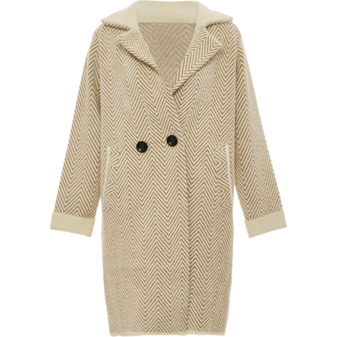 RISA Vest Dames Gebroken wit beige