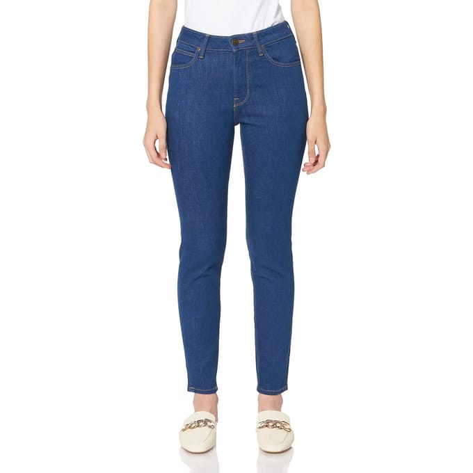 Lee Scarlett High Spijkerbroek Blauw 29 / 31 Vrouw