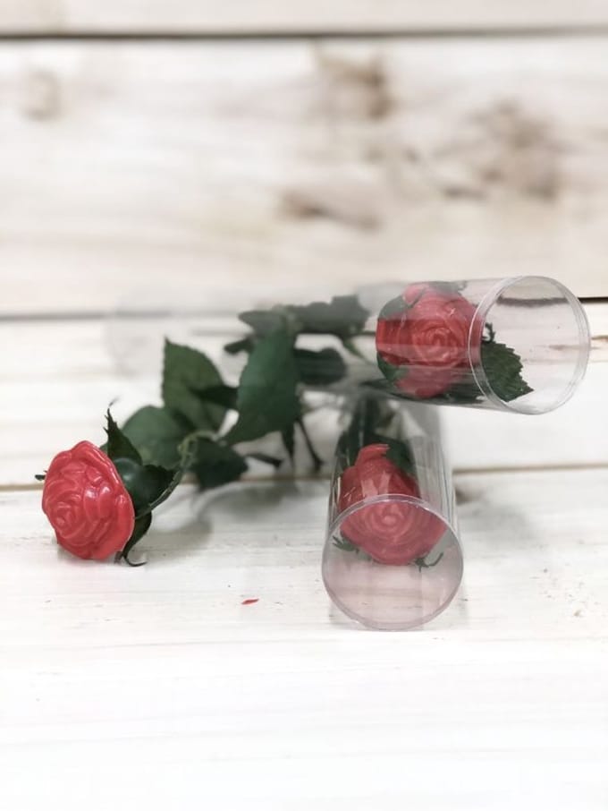 Candy Freaks - Chocolade Roos in Koker - Valentijn - Moederdag - Liefde