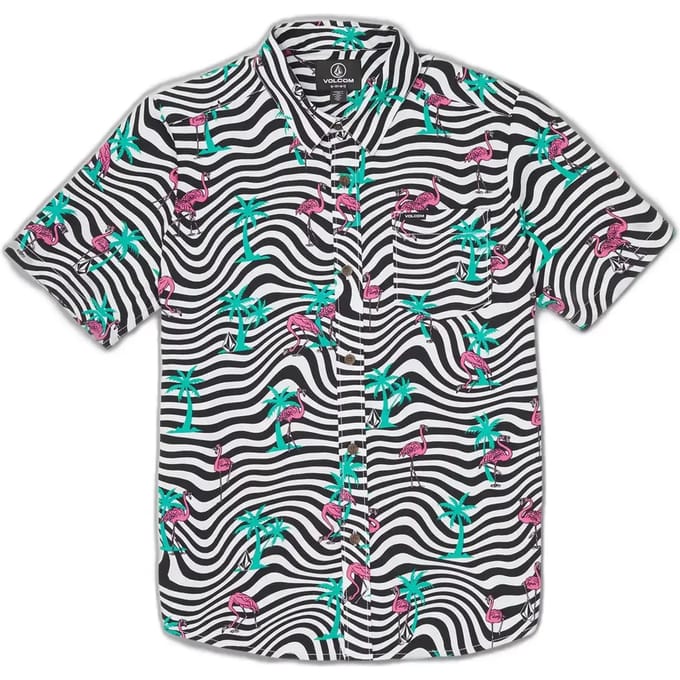 Kinderhemd Volcom Flamingbros SS