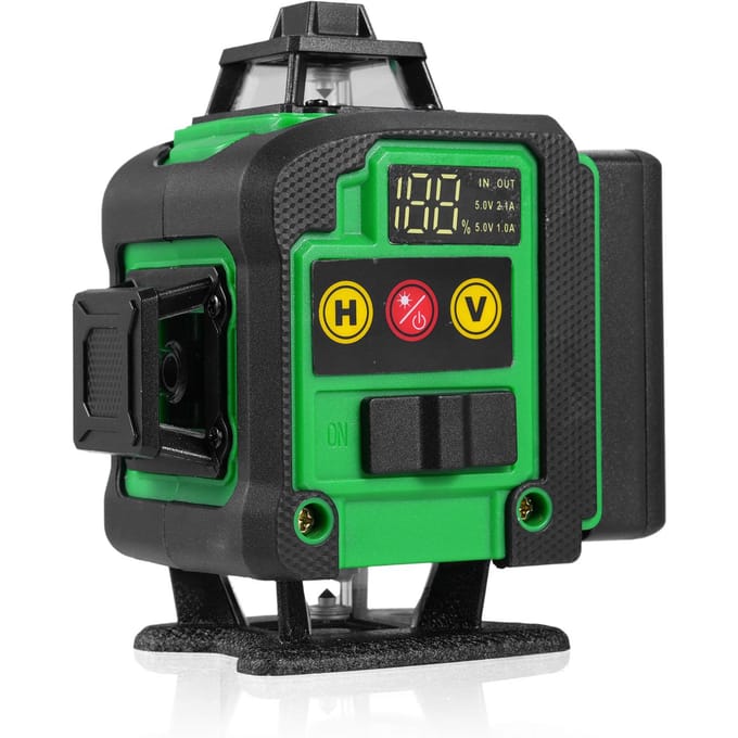 Multifunctionele 4D 16 Lijnen Laserwaterpas Zelfnivellerende Functie Waterpas Instrument Omnidirectioneel Vloer EU