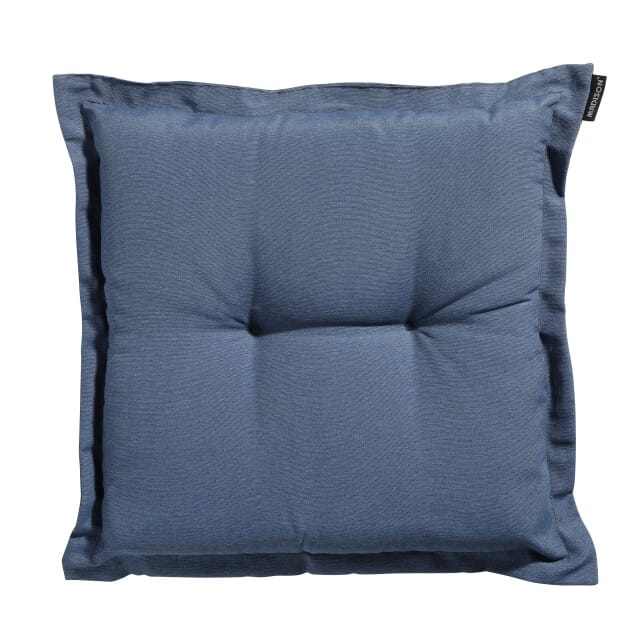 Madison - Zitkussen Panama safier blue - Ca. 50x50 cm - Set van 4