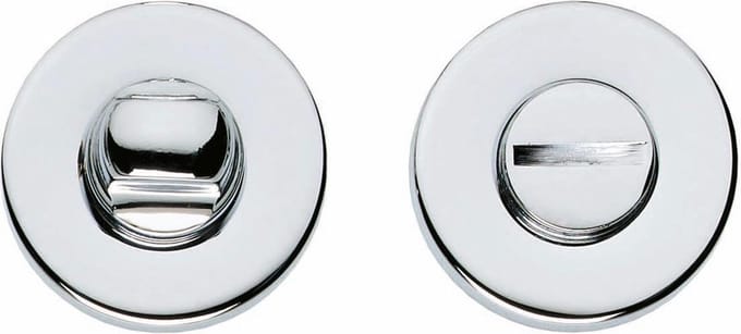 Intersteel Rozet toilet-/badkamersluiting rond chroom