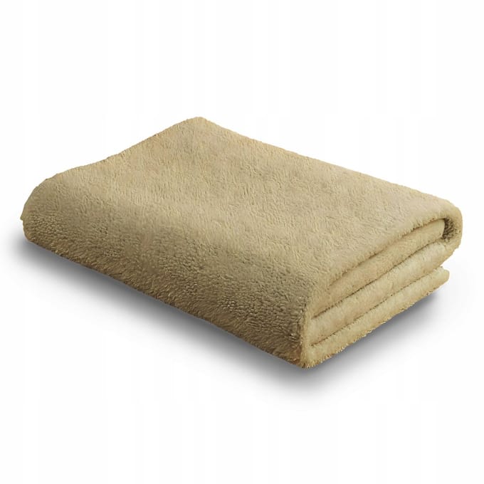 Beige Katoenen Handdoek 50x90cm - Zacht & Absorberend
