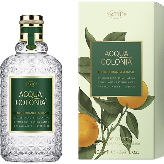 4711 Acqua Colonia Blood Orange & Basil Eau de Cologne Spray Damesparfum Dames 100 ml