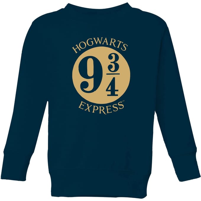 Harry Potter Platform Kids' Sweatshirt - Navy - 98/104 (3-4 jaar)