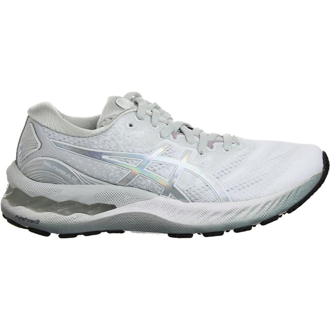 Asics Gel-Nimbus 23 Platina Dames Wit Hardlooptrainers