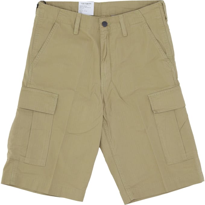 Normale cargoshort voor heren, agaat gespoeld
