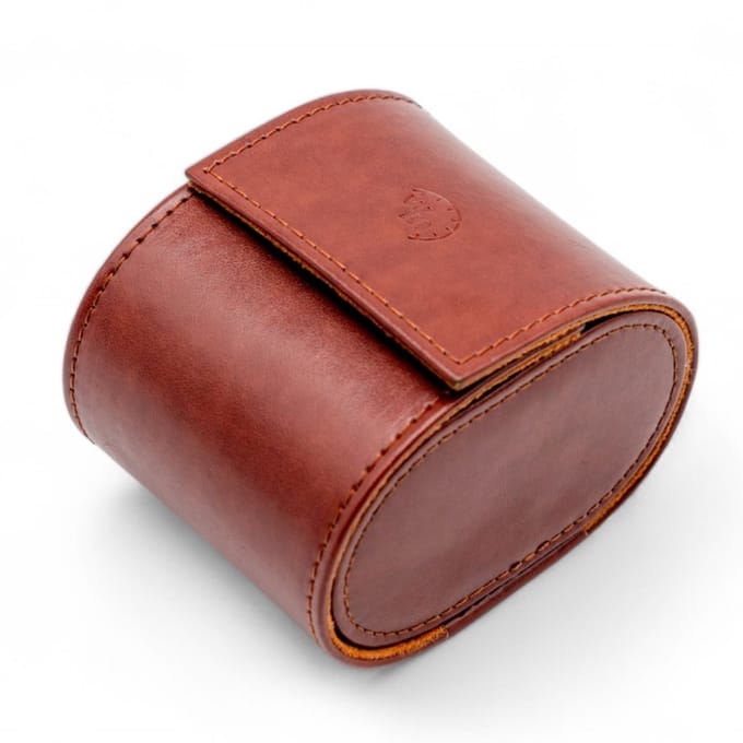 Watch Mates - Horloge Etui - 1 Horloge - Roodbruin