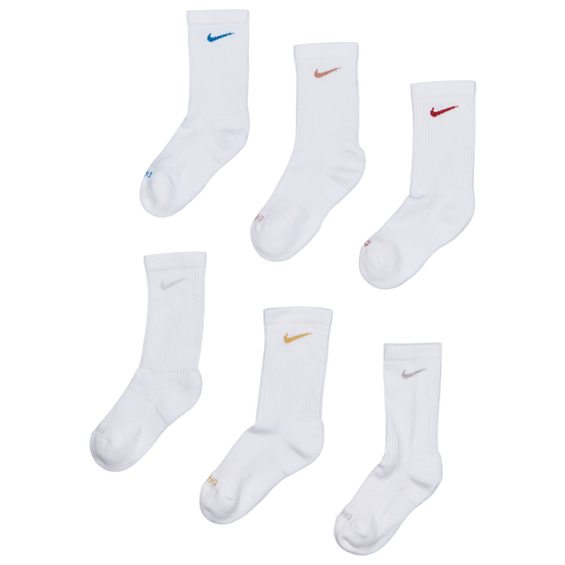 Nike Everyday Cushioned Crew 6 Pack Sokken Unisex - Wit - Maat 42 - 46