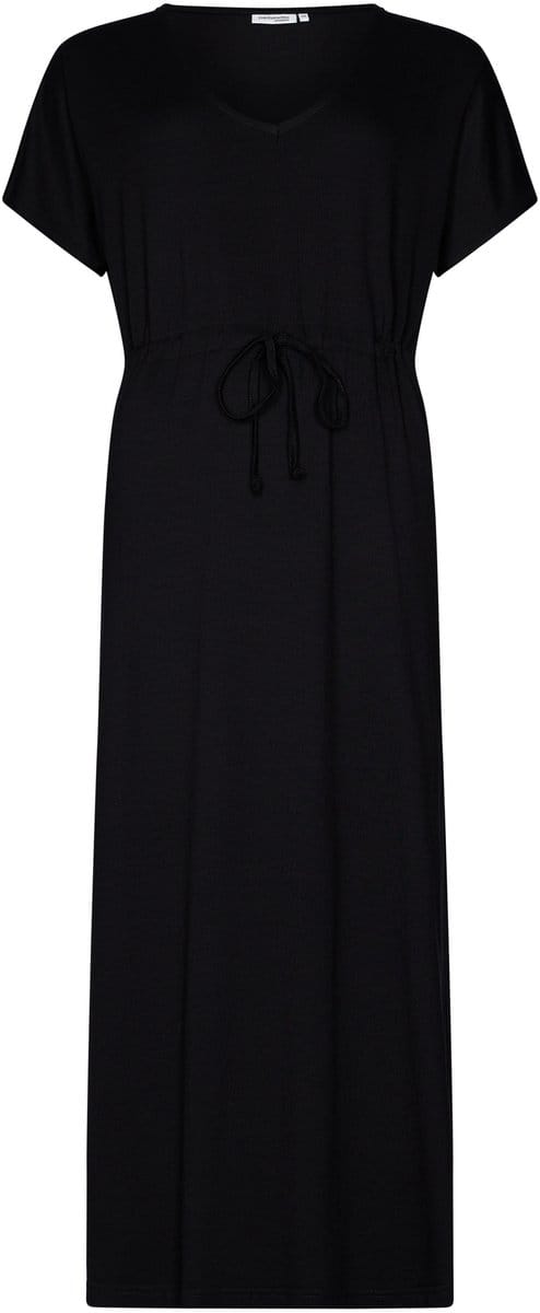 Pastunette Jurk Beach Day - Viscose - Zwart - Lang - Maat 40