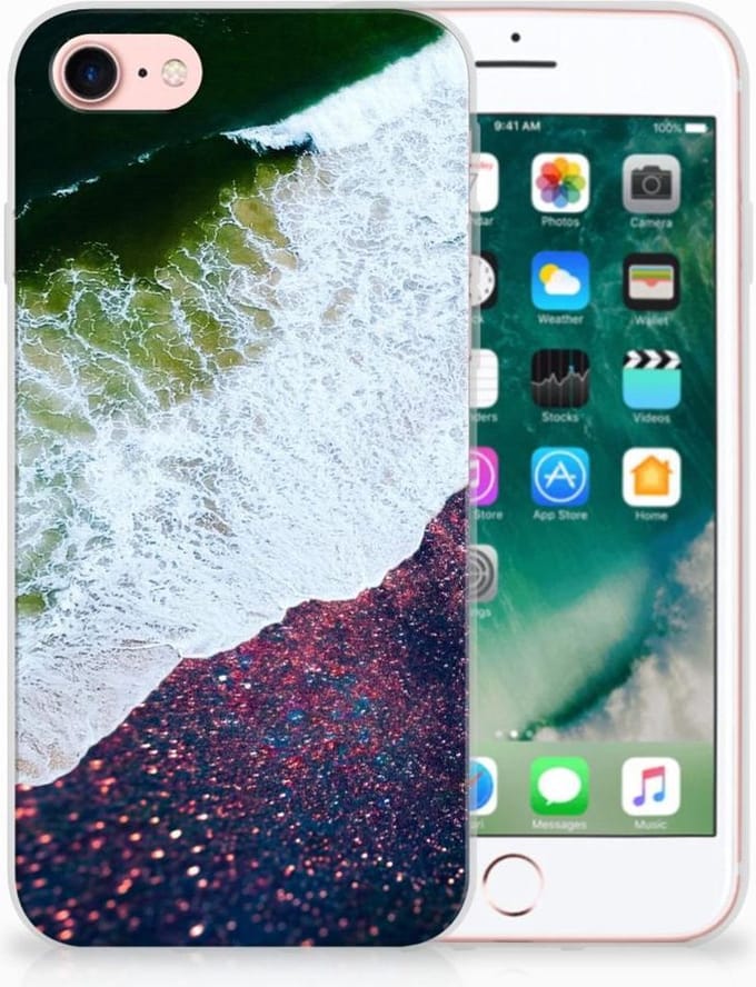 iPhone SE 2022 | SE 2020 | 8 | 7 TPU Hoesje Sea in Space